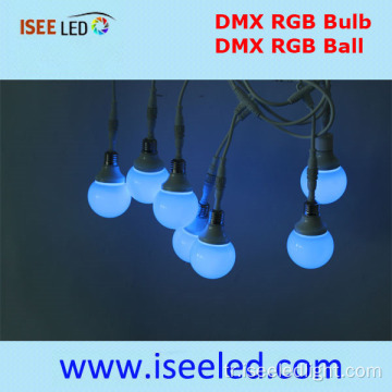 Dinamik LED ampul RGB Renk DMX 512 Kontrol edilebilir